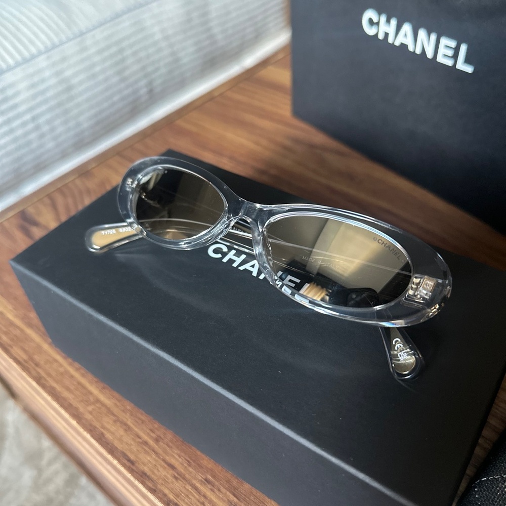Chanel Oval Sunglasses - Picture 4 of 10